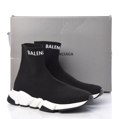 Balenciaga Neoprene Knit Mens Hi Speed Sneakers 42 Black 9 of 9
