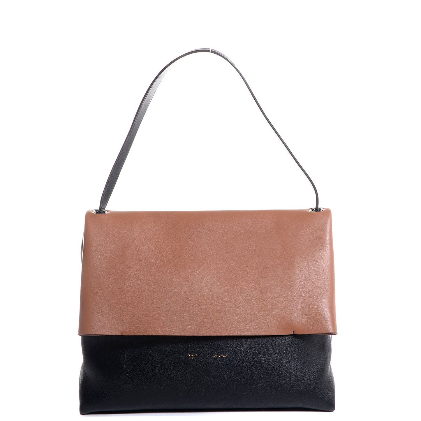 Calfskin All Soft Shoulder Bag Tan