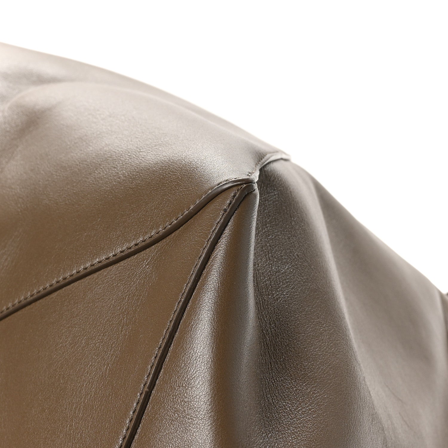 Loewe Shiny Calfskin XXL Puzzle Fold Tote Umber 8 of 10