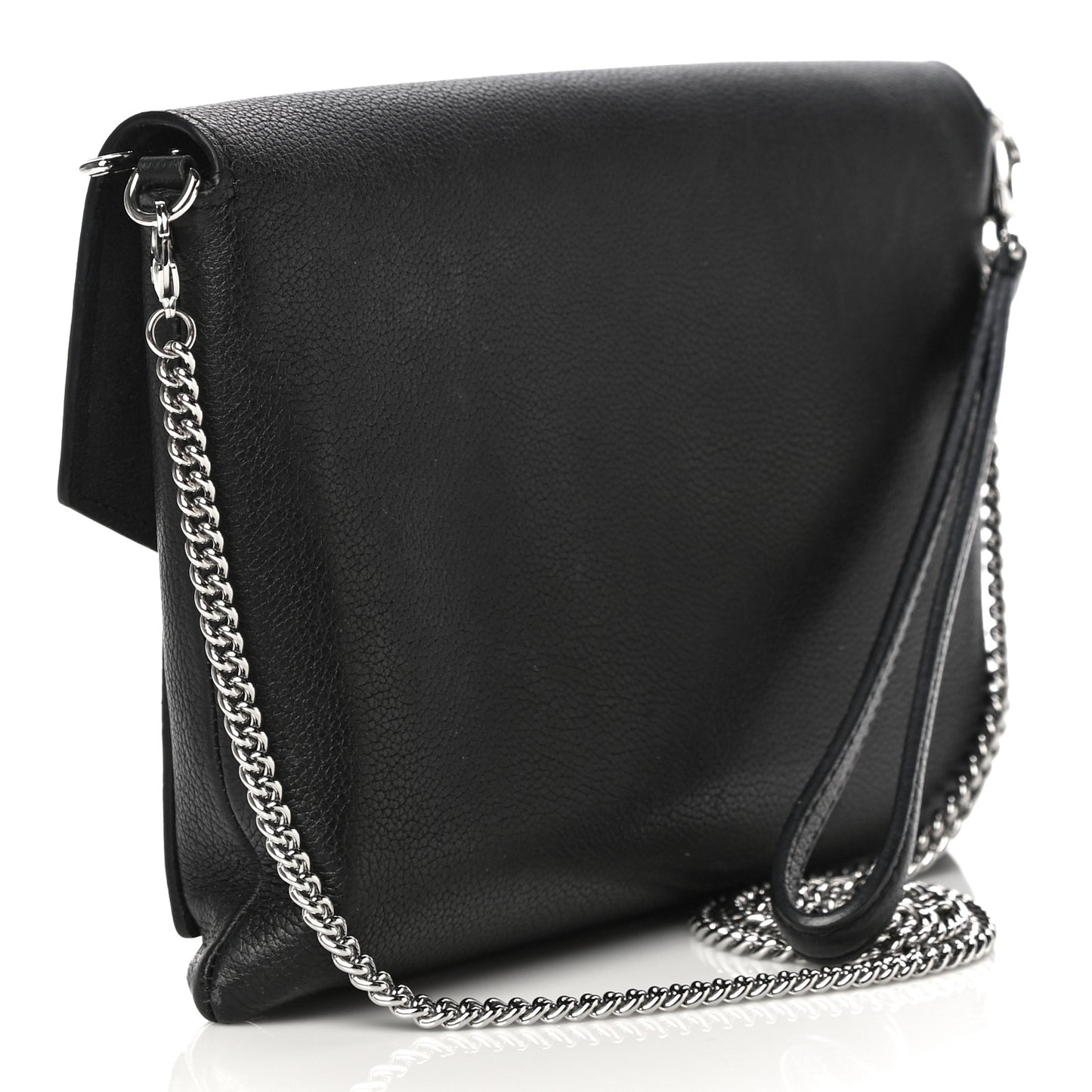 Soft Calfskin My Lockme Pochette Black