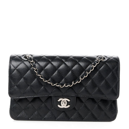 Chanel Caviar Quilted Medium Double Flap Black 1 of 11