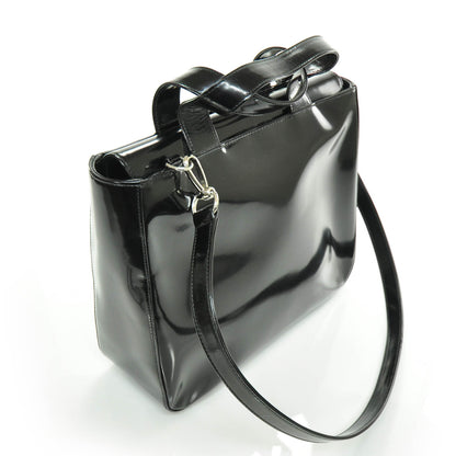 Gucci Patent GG Bag Black 3 of 8
