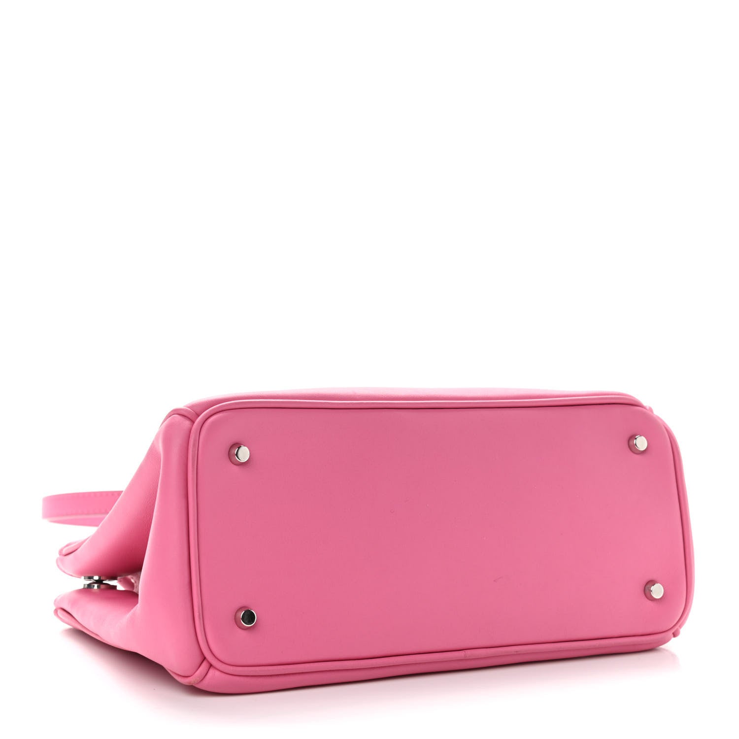 Christian Dior Smooth Calfskin Mini Diorissimo Tote Pink 4 of 11