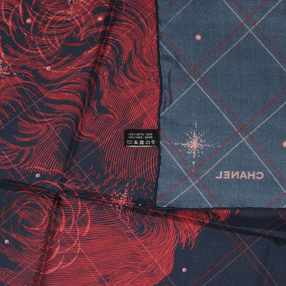 Chanel Silk Lion CC Scarf 4 of 5