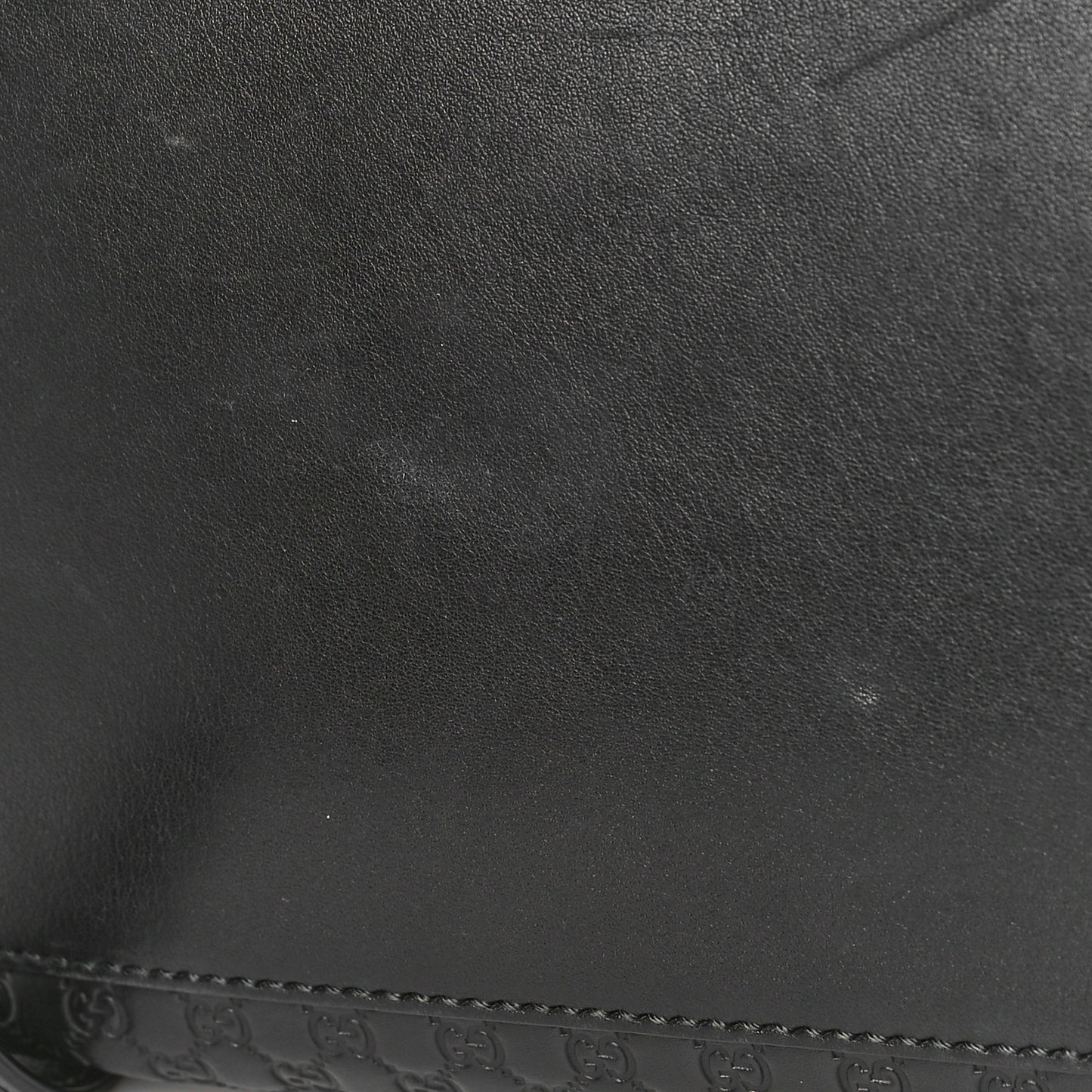 Microguccissima Drawstring Backpack Black