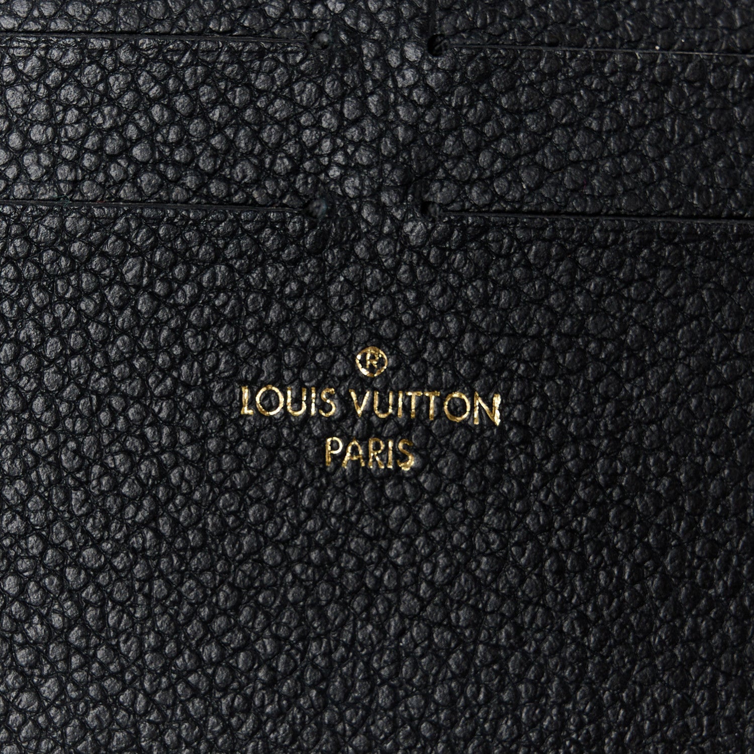 Louis Vuitton Empreinte Monogram Giant Felicie Pochette Black Beige 9 of 14