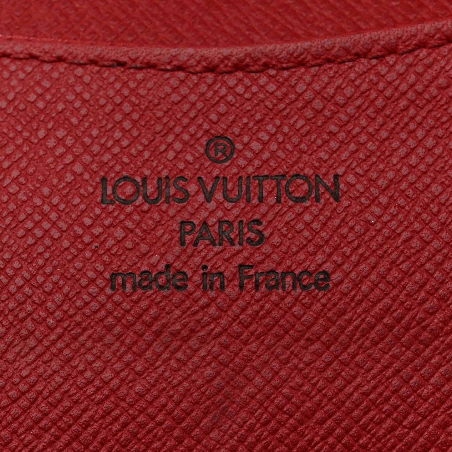 Monogram Josephine Wallet Red