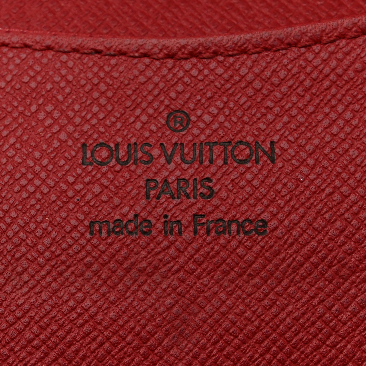 Louis Vuitton Monogram Josephine Wallet Red 6 of 9