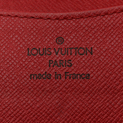 Louis Vuitton Monogram Josephine Wallet Red 6 of 9