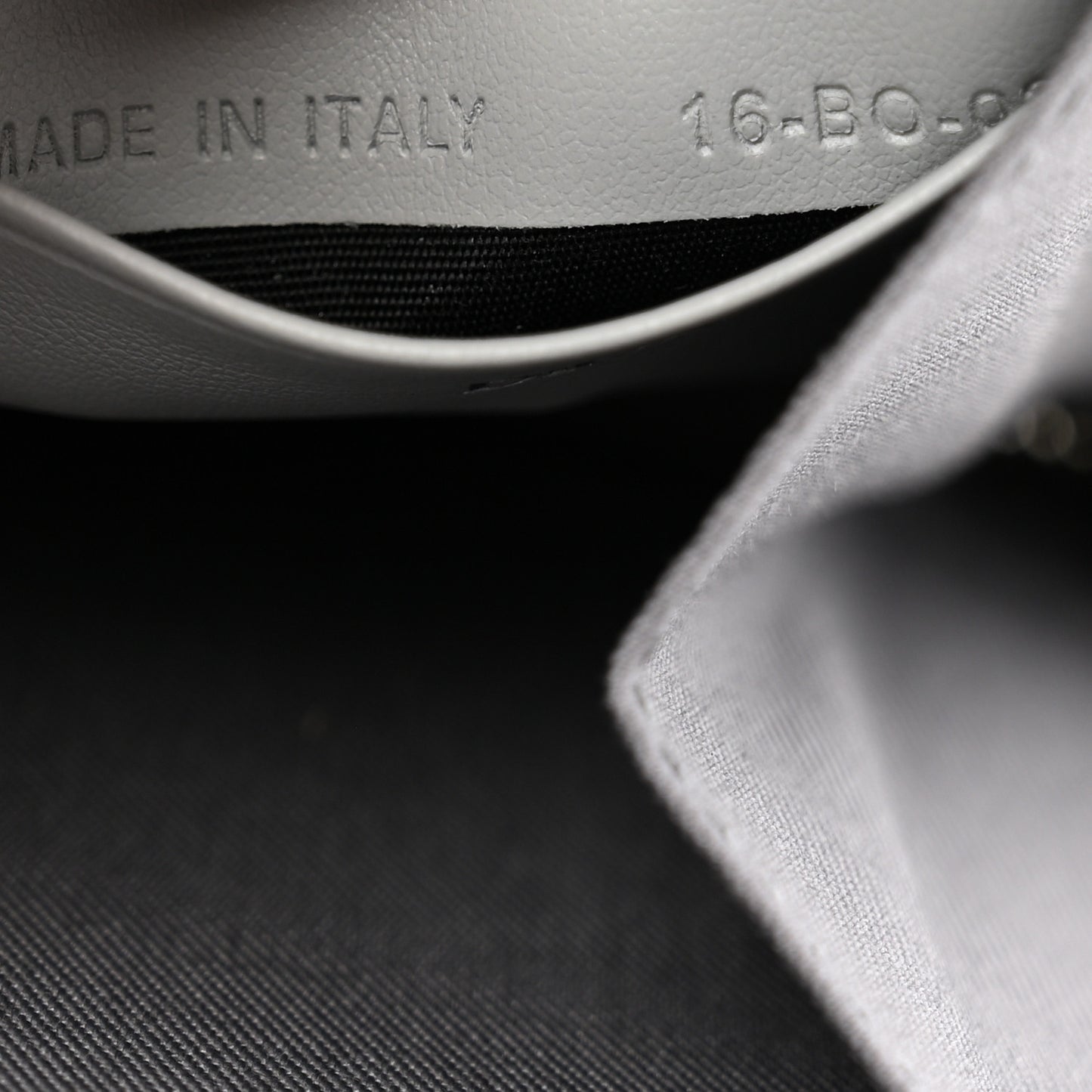 Coated Canvas CD Diamond Messenger Pouch Grey