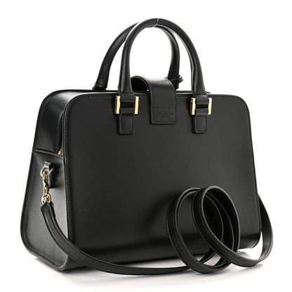 Saint Laurent Calfskin Monogram Baby Cabas Black 2 of 8