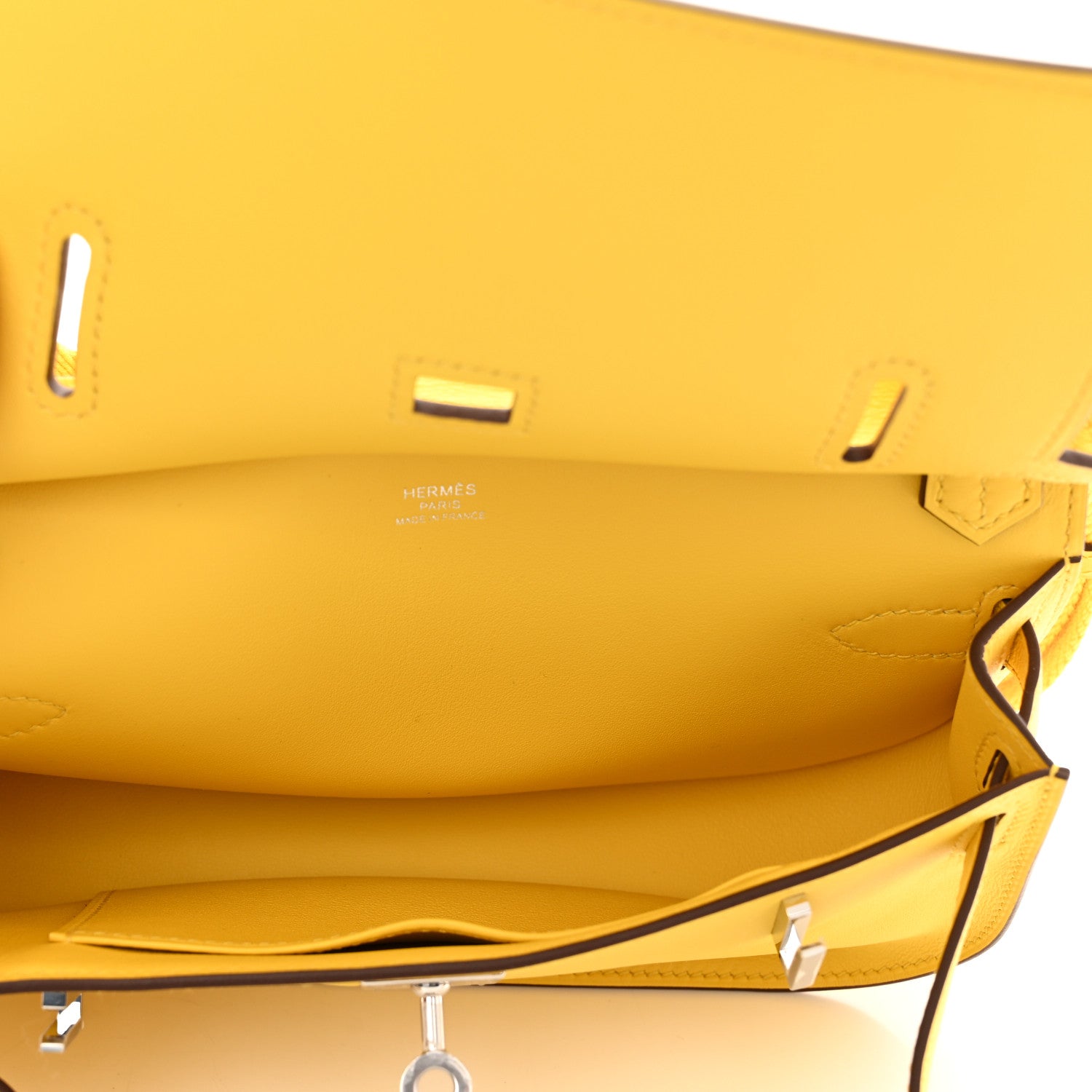 Hermes Swift Mini Jypsiere Jaune De Naples 5 of 11