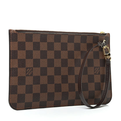 Louis Vuitton Damier Ebene Neverfull MM GM Pochette 3 of 7
