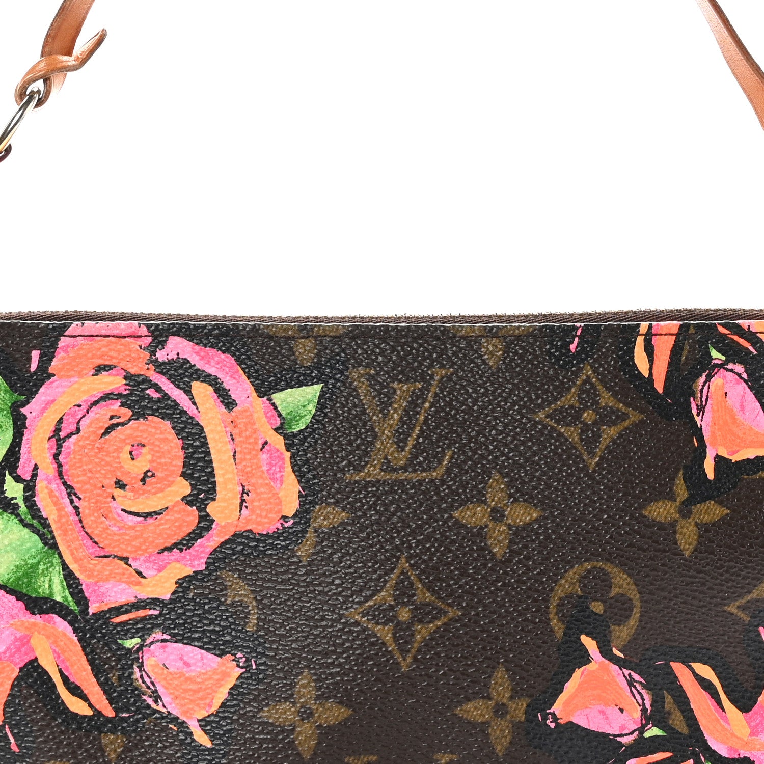 Louis Vuitton Monogram Roses Pochette Accessories 7 of 9