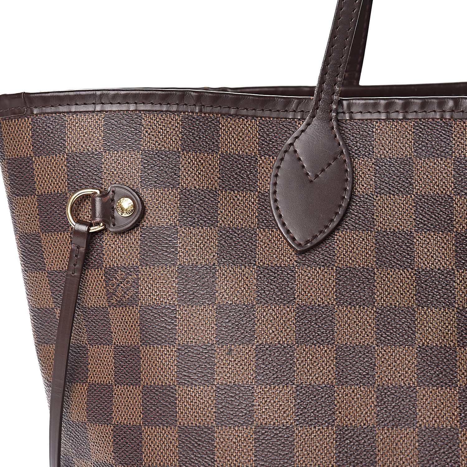 Louis Vuitton Damier Ebene Neverfull MM 19 of 19