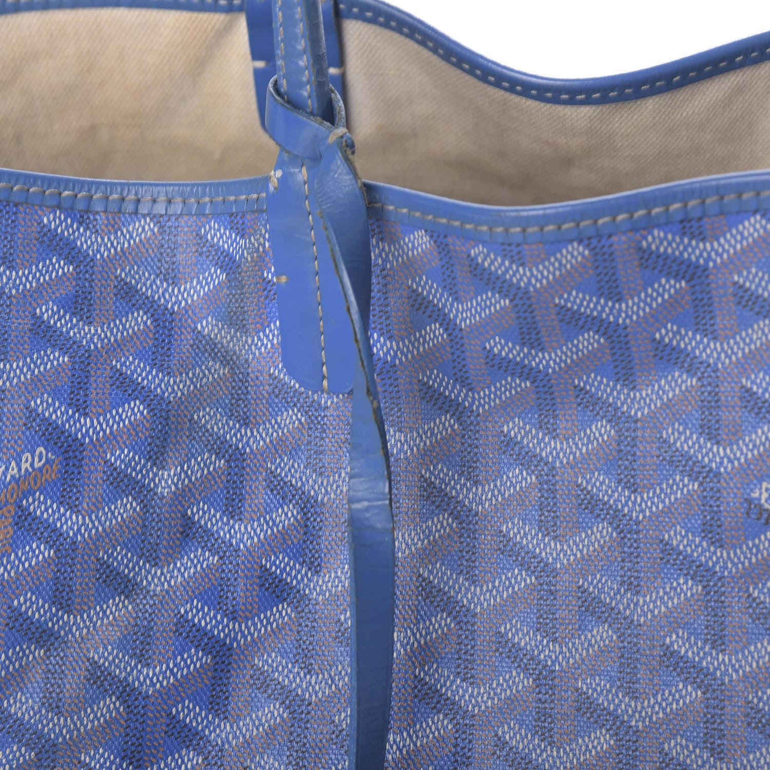 Goyard Goyardine Saint Louis PM Sky Blue 12 of 14