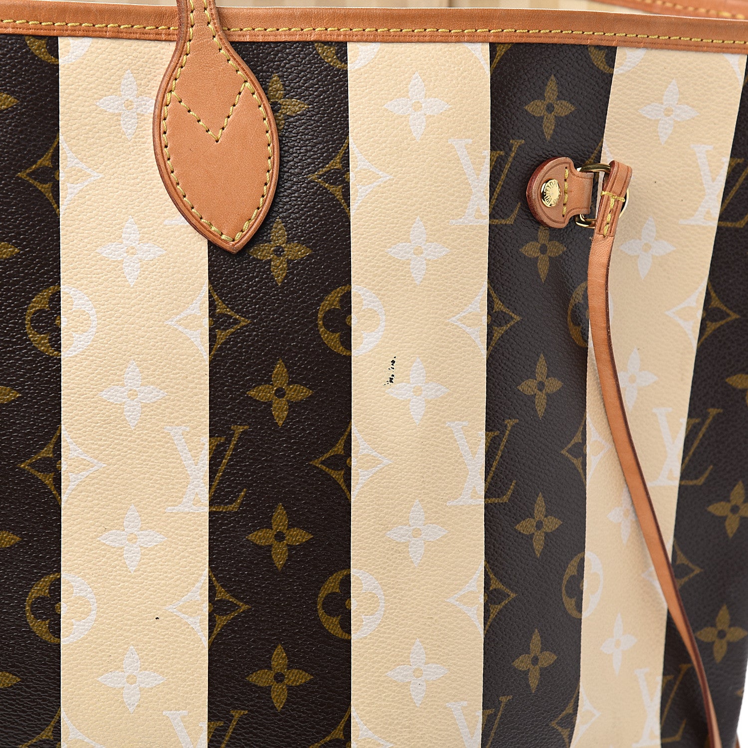 Louis Vuitton Monogram Rayures Neverfull GM 15 of 15