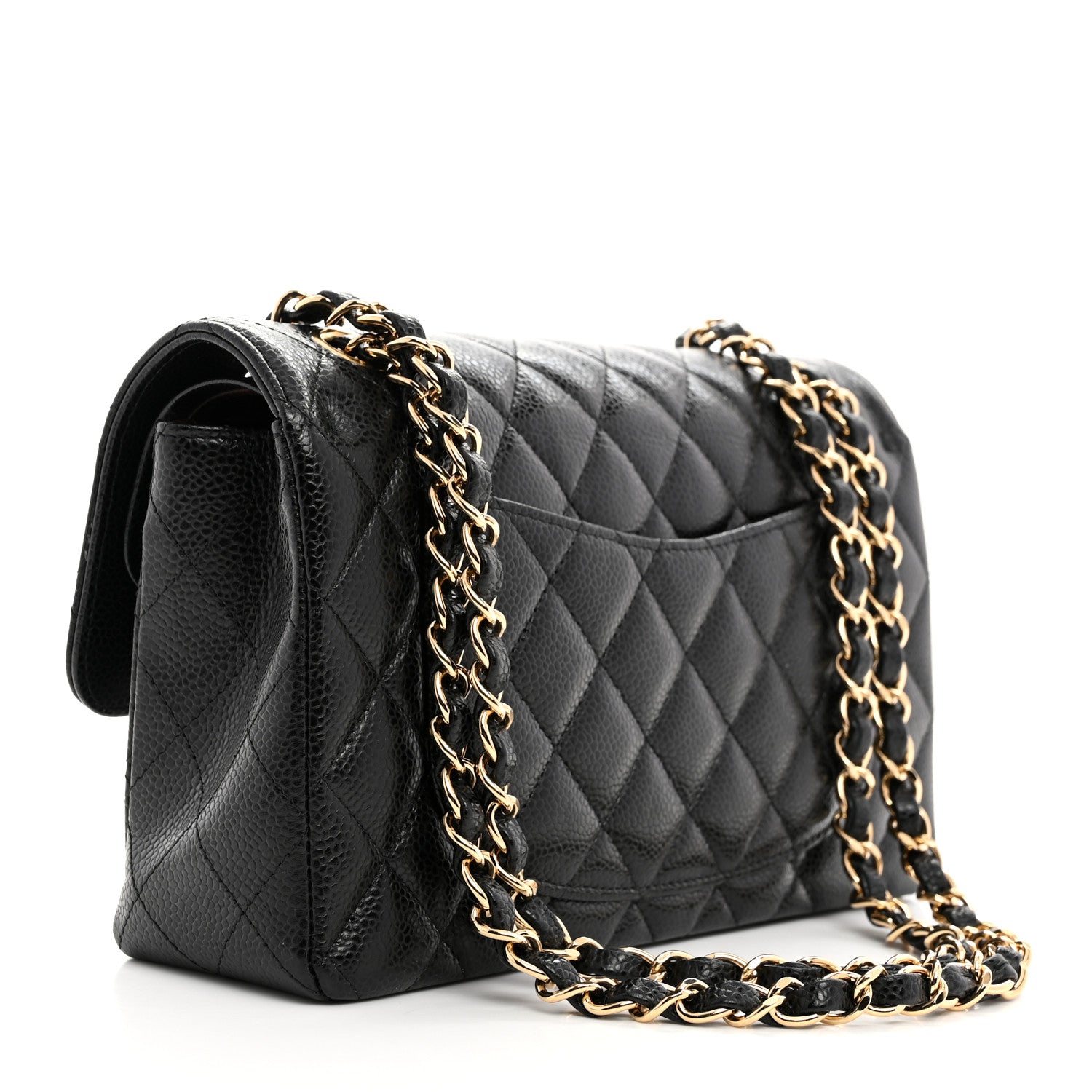 Chanel Caviar Quilted Small Double Flap Black 2 of 10