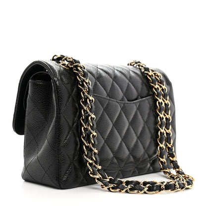 Chanel Caviar Quilted Small Double Flap Black 2 of 10