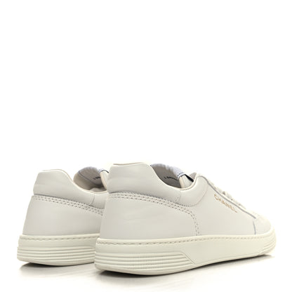 Chanel Calfskin Womens CC Logo Sneakers 39.5 White 4 of 9