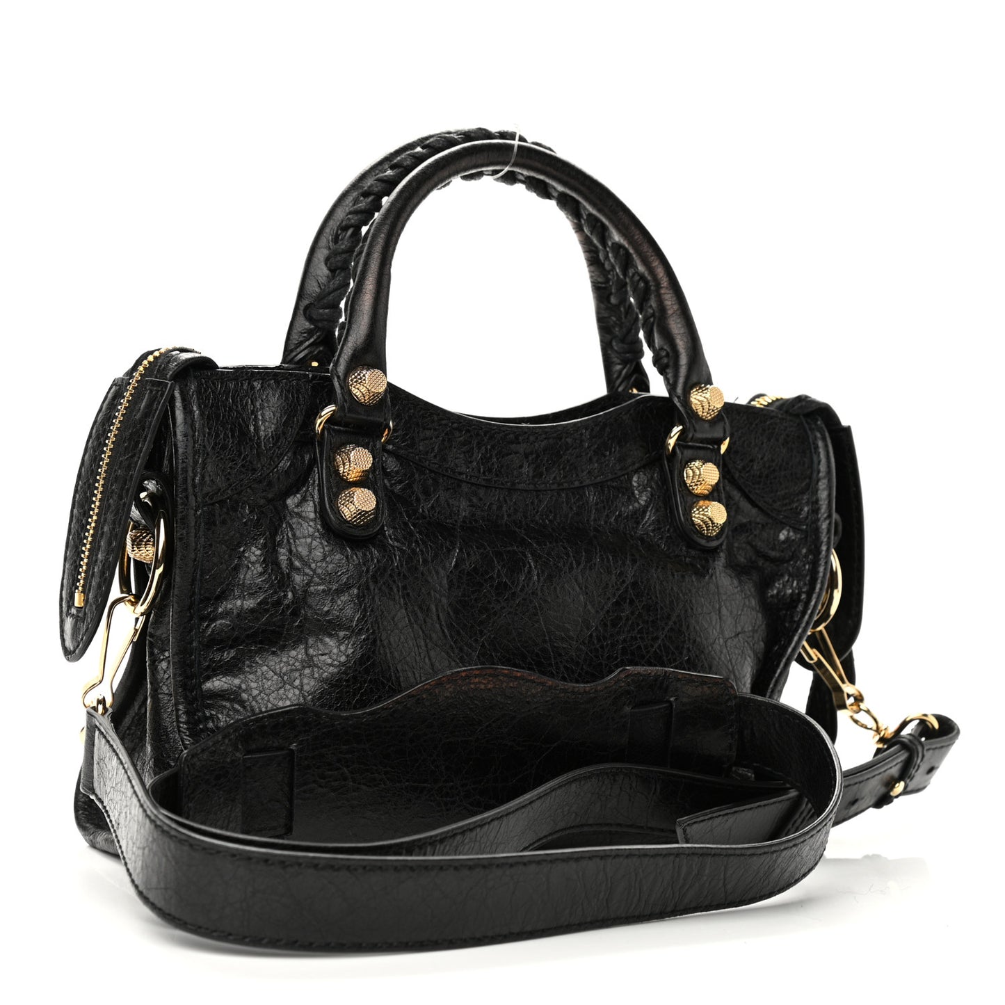 Agneau Giant 12 Gold Hardware Mini City Black
