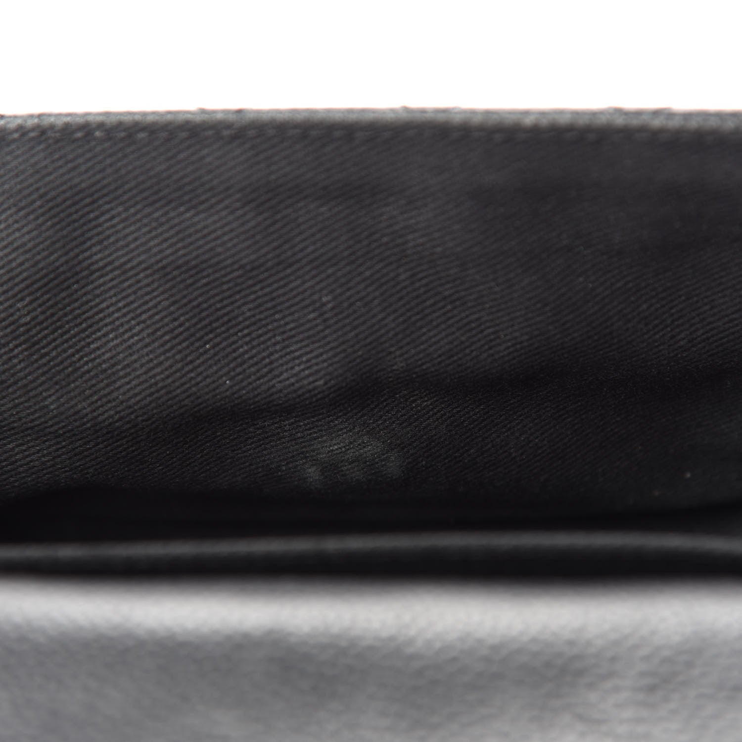 Chanel Grained Calfskin Quilted 2.55 Reissue Flap Belt Bag Clutch Black 10 of 13