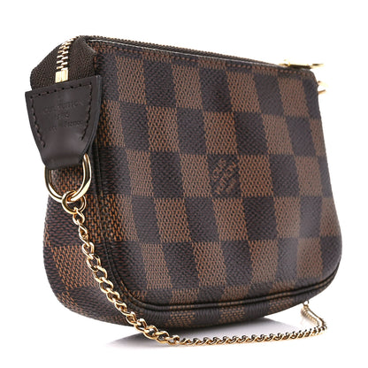 Louis Vuitton Damier Ebene Mini Pochette Accessories 2 of 10