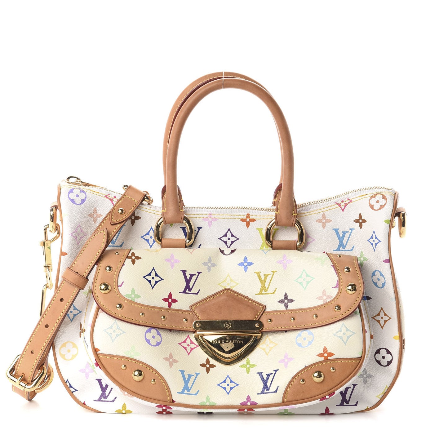Monogram Multicolor Rita White