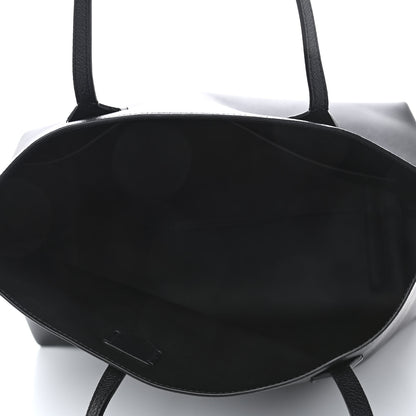 Burberry Calfskin Large Society Tote Black 4 of 5