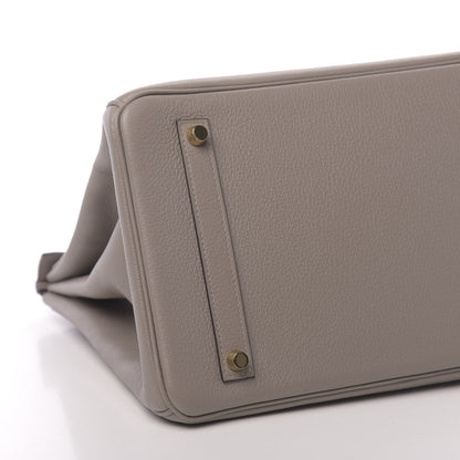 Hermes Taurillon Novillo Birkin 35 Gris Asphalte 9 of 11