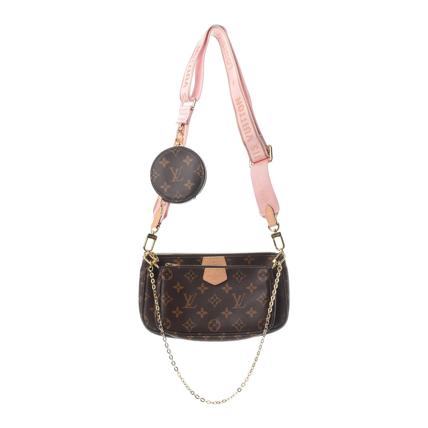 Louis Vuitton Monogram Multi Pochette Accessories Rose Clair 1 of 9