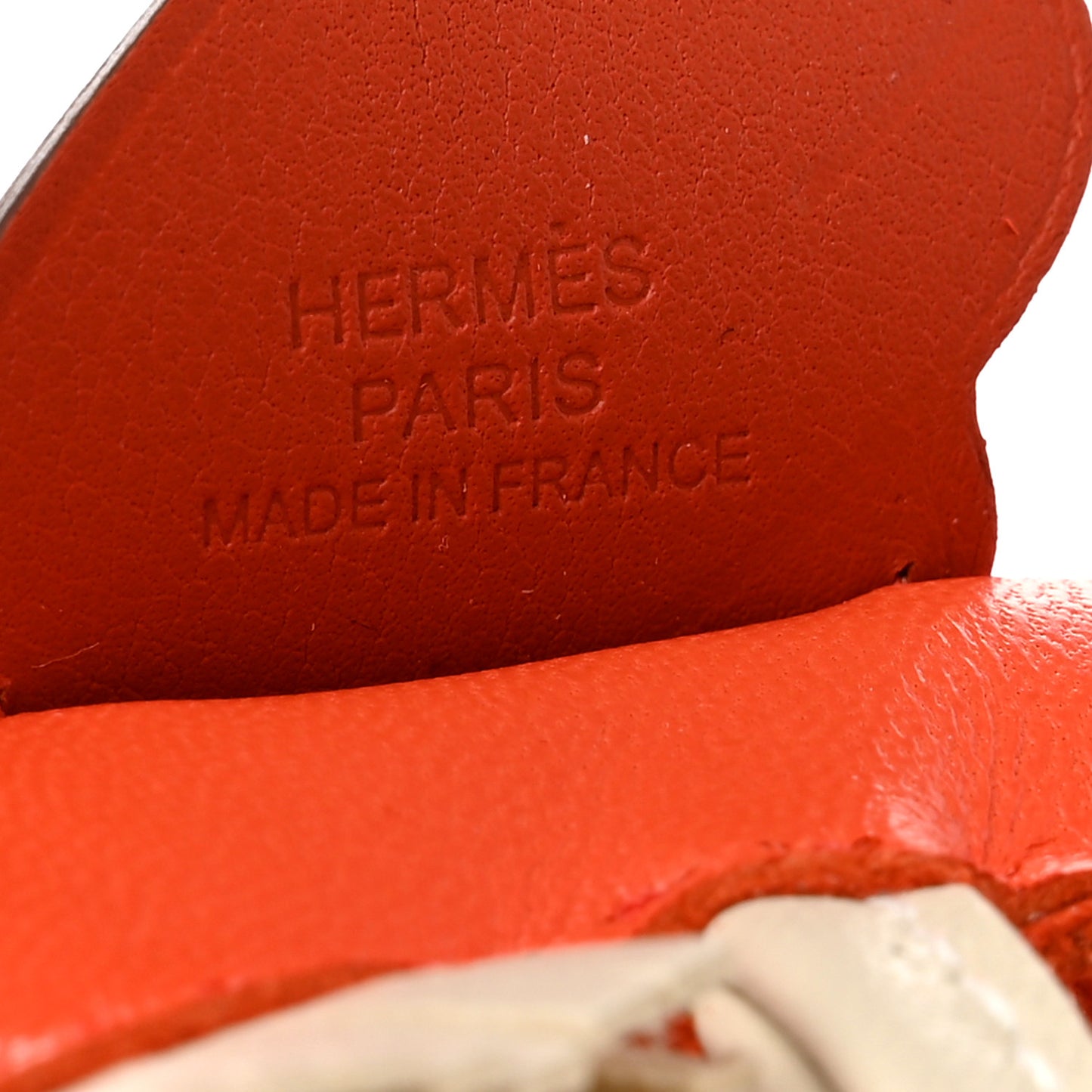 Milo Lambskin Grigri Rodeo Pegase Horse Bag Charm MM Orange Poppy Craie Terre Battue