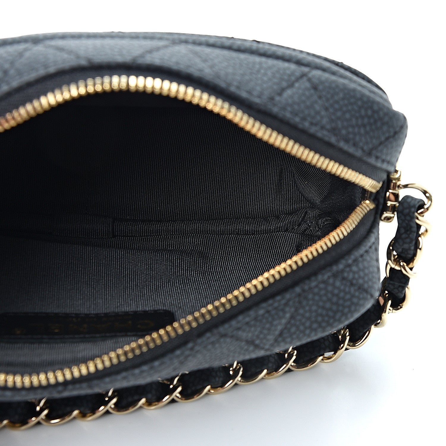 Chanel Caviar Quilted Mini Coco Tassel Camera Case Black 4 of 9