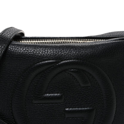 Gucci Pebbled Calfskin Small Soho Disco Bag Black 8 of 12