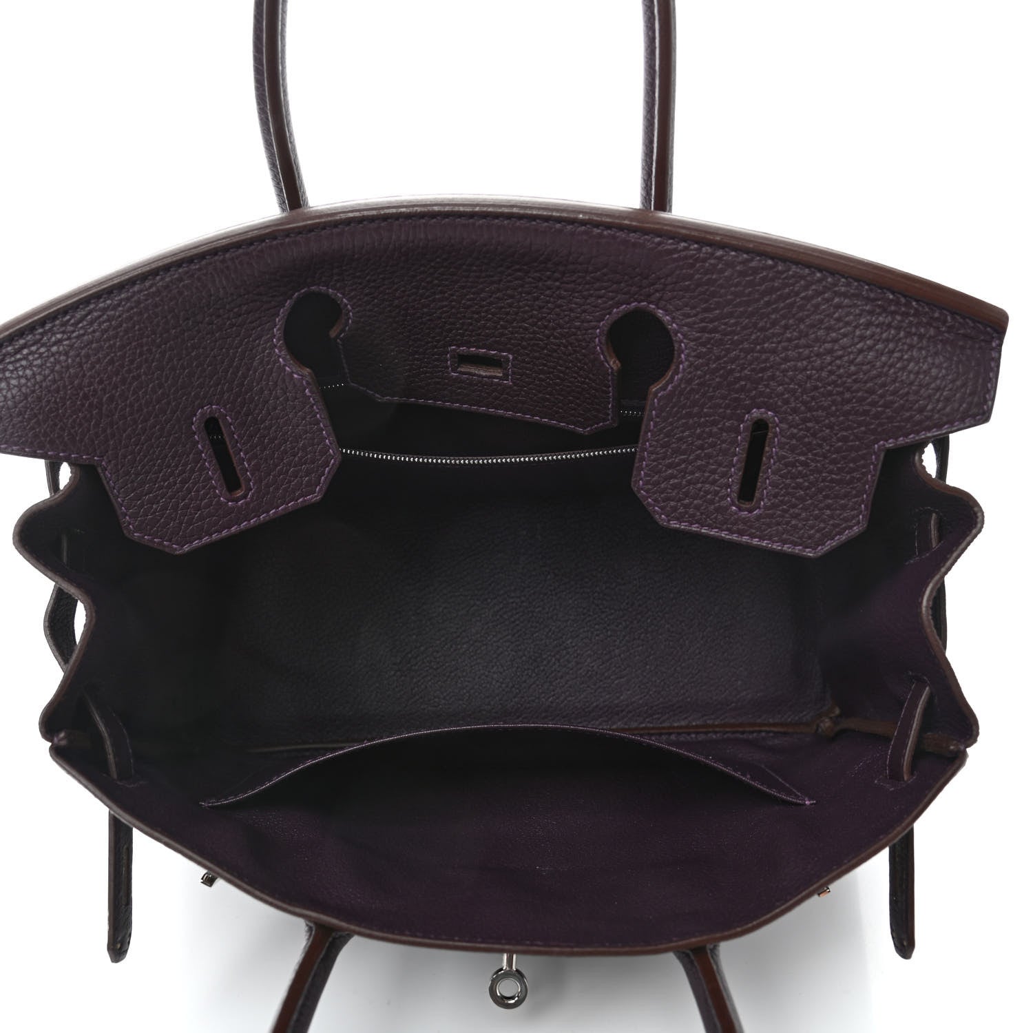 Hermes Togo Birkin 30 Raisin 4 of 10