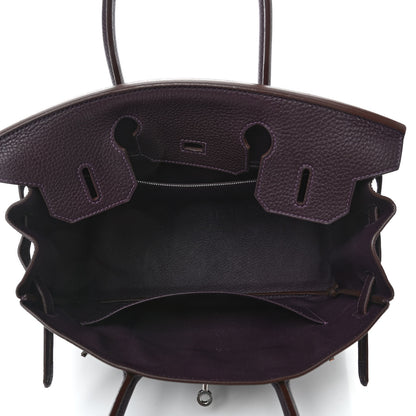 Hermes Togo Birkin 30 Raisin 4 of 10