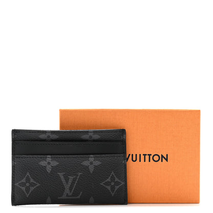 Louis Vuitton Monogram Eclipse Porte-Cartes Double Card Holder 9 of 9