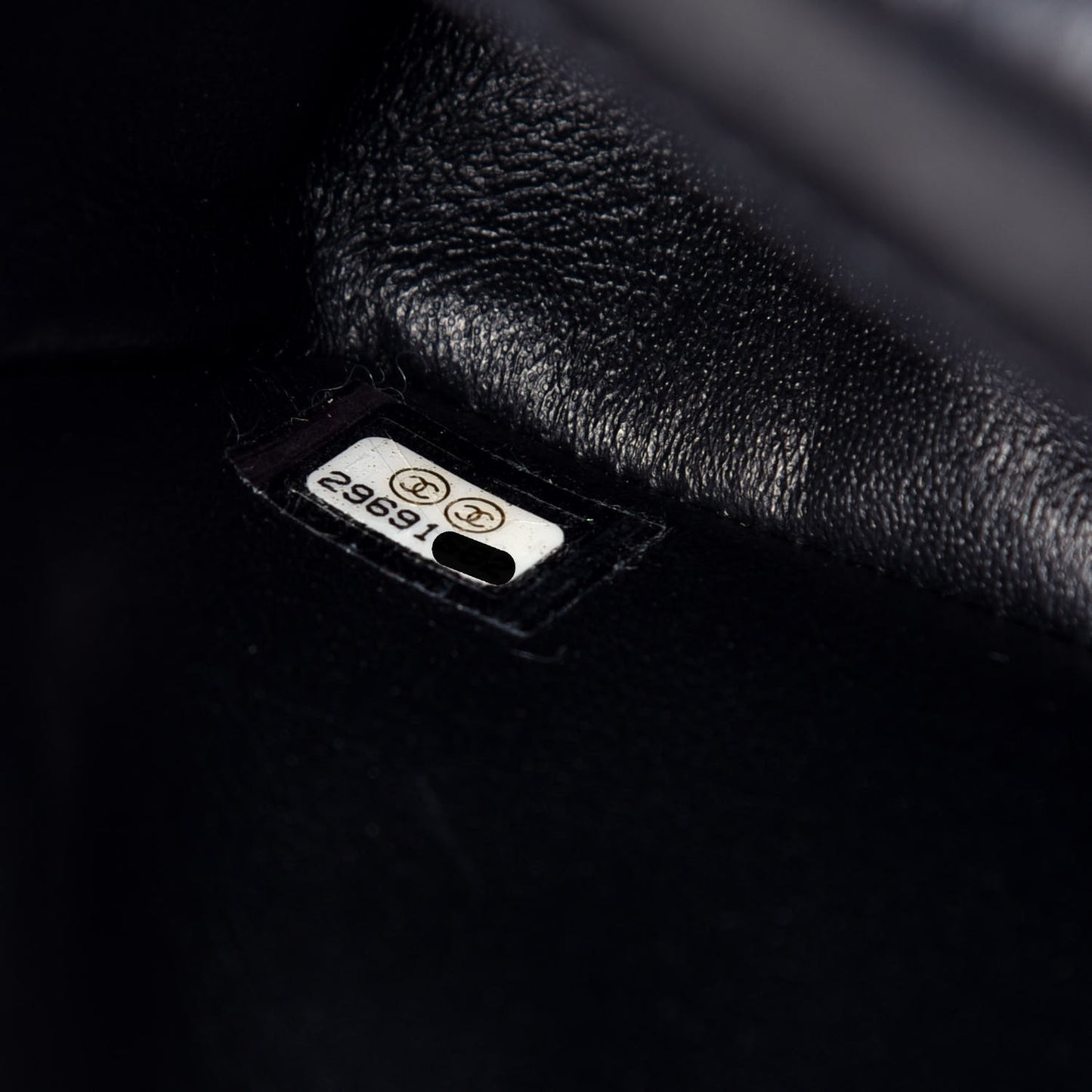 Aged Calfskin Quilted 2.55 Reissue Mini Flap Black