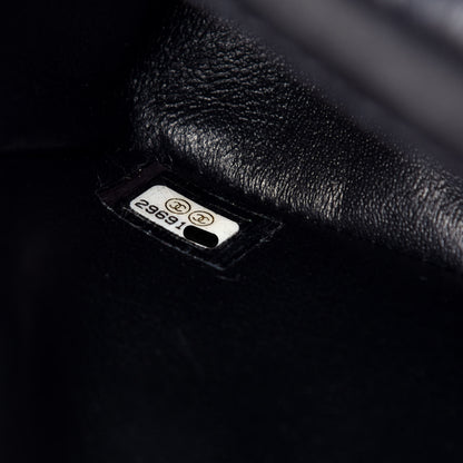 Chanel Aged Calfskin Quilted 2.55 Reissue Mini Flap Black 7 of 9