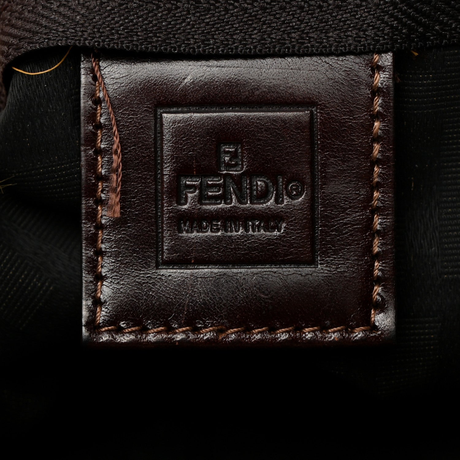 Fendi Zucca Pouch Tobacco 6 of 8