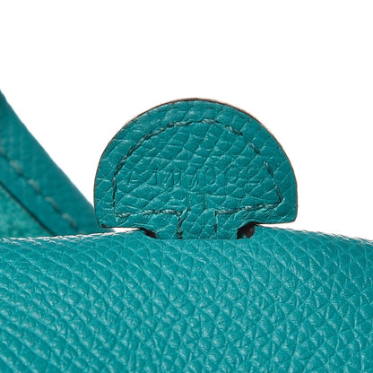 Hermes Epsom Evelyne TPM Bleu Paon 7 of 9