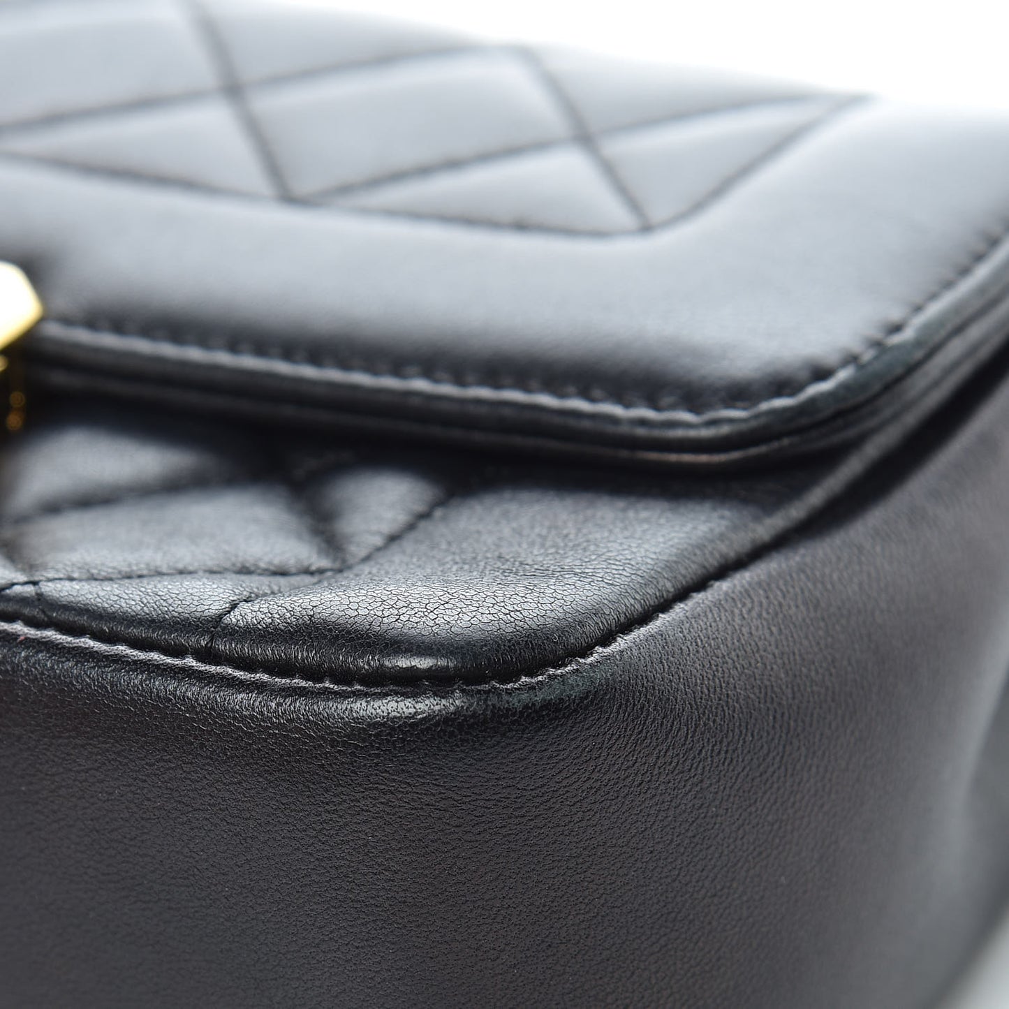 Lambskin Mini Chic With Me Flap Black