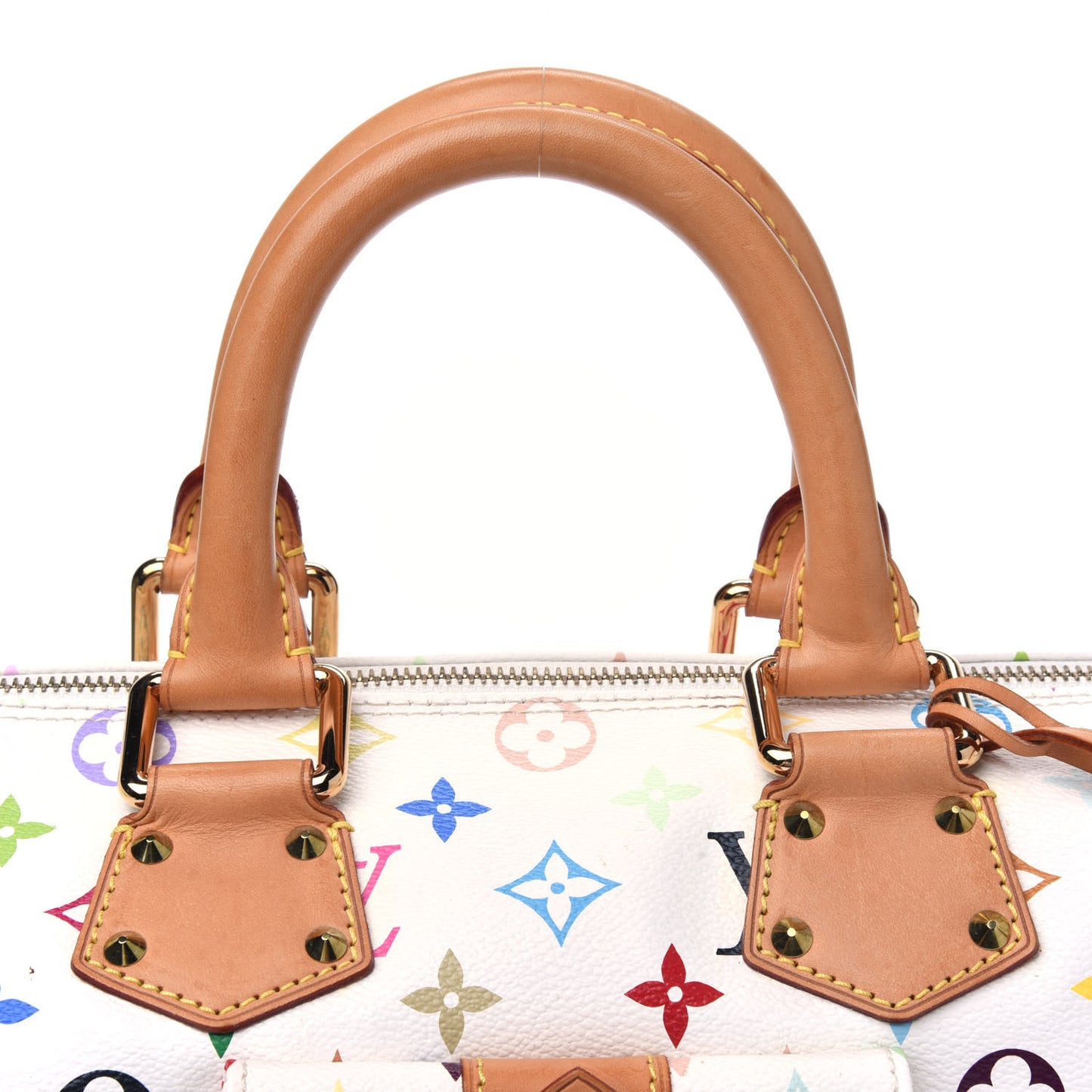 Monogram Multicolor Speedy 30 White