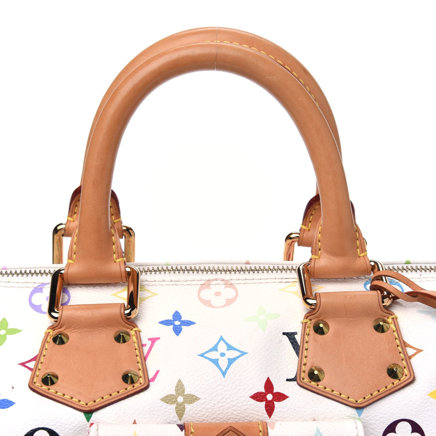 Louis Vuitton Monogram Multicolor Speedy 30 White 18 of 20