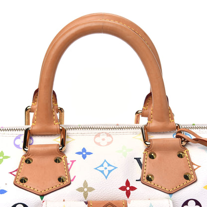 Louis Vuitton Monogram Multicolor Speedy 30 White 18 of 20