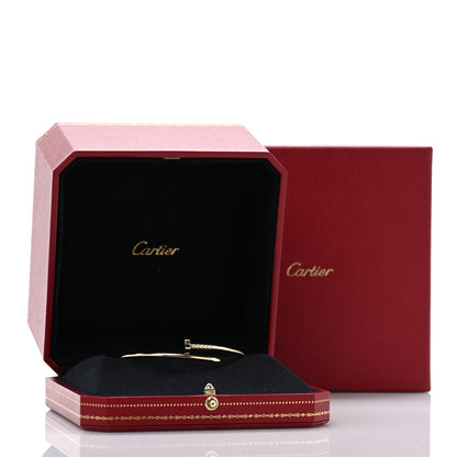 Cartier 18K Yellow Gold Small Juste Un Clou Bracelet 17 5 of 5