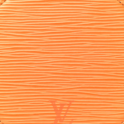 Louis Vuitton Epi Ecrin Bijoux 12cm Jewelry Box Case Mandarin 7 of 7