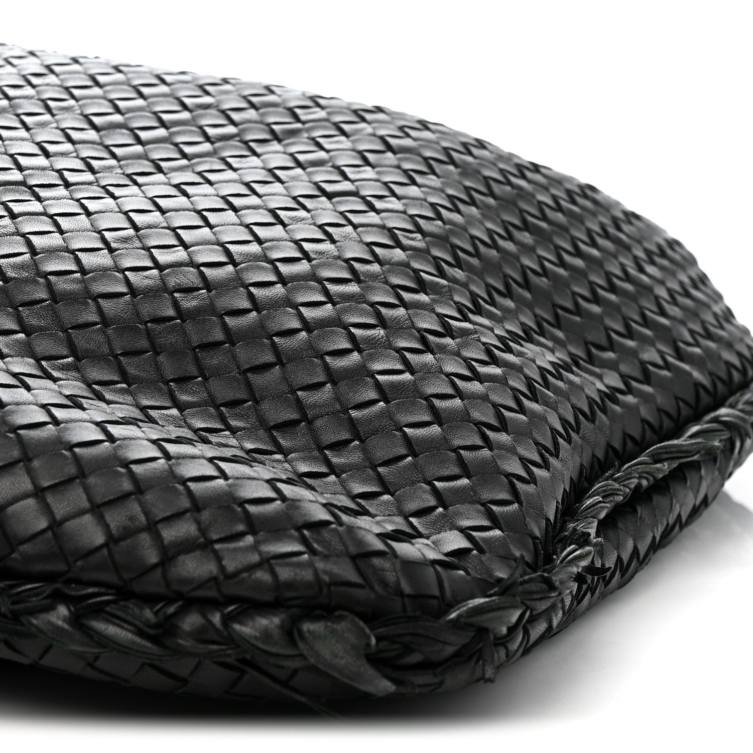 Bottega Veneta Nappa Intrecciato Fuzzy Maxi Veneta Hobo Black 11 of 14