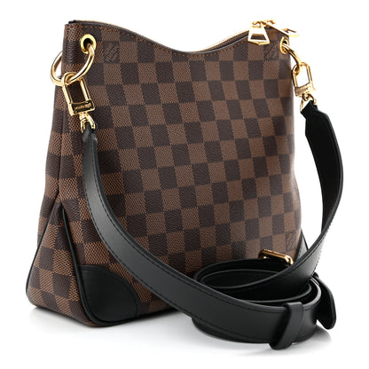 Louis Vuitton Damier Ebene Odeon PM Black 3 of 9