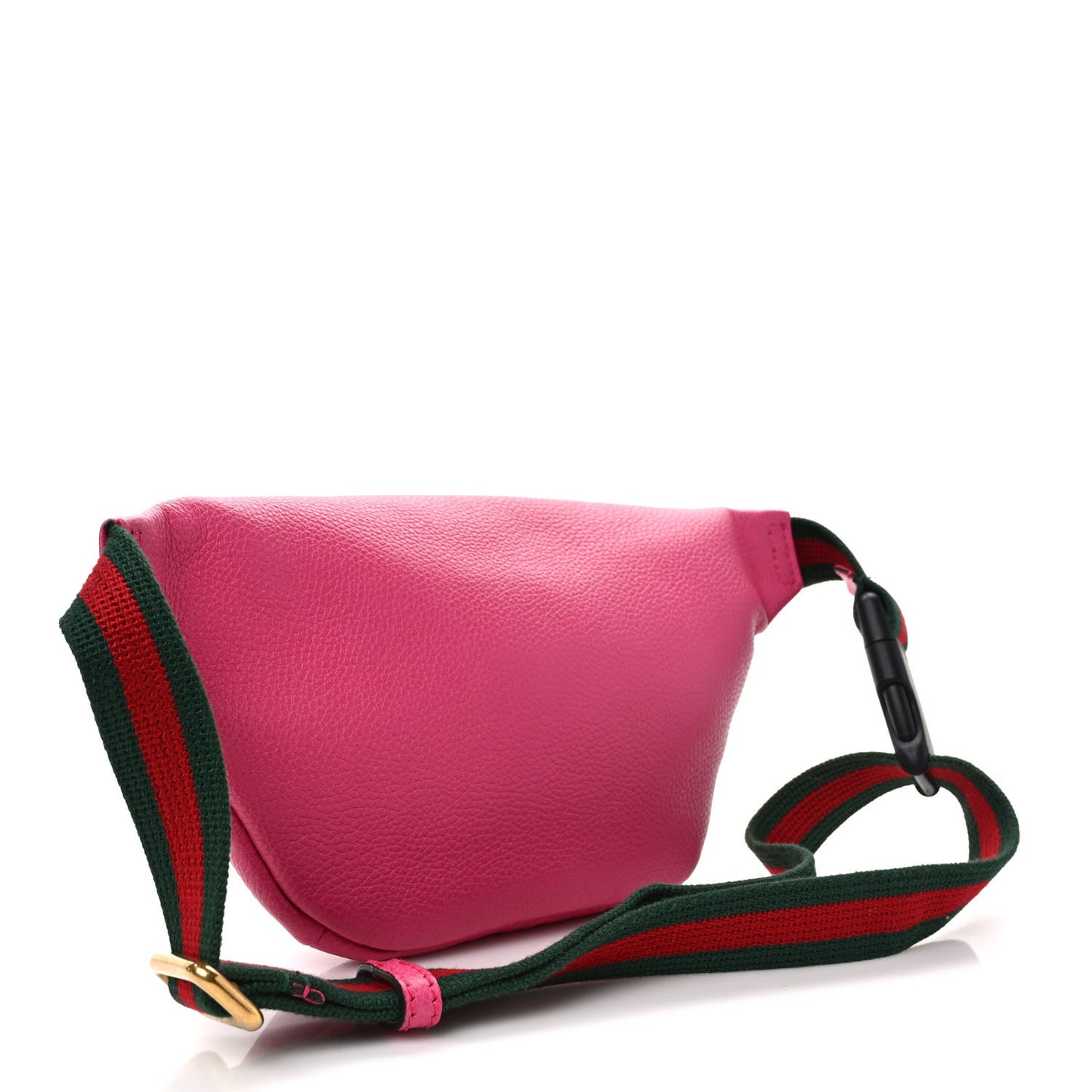Grained Calfskin Small Logo Belt Bag Box Pink Green